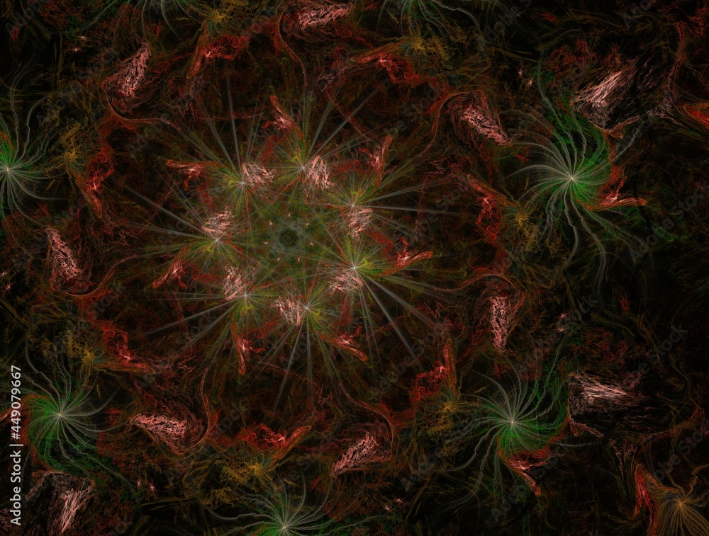 Imaginatory fractal background generated Image Imaginatory fractal background generated Image