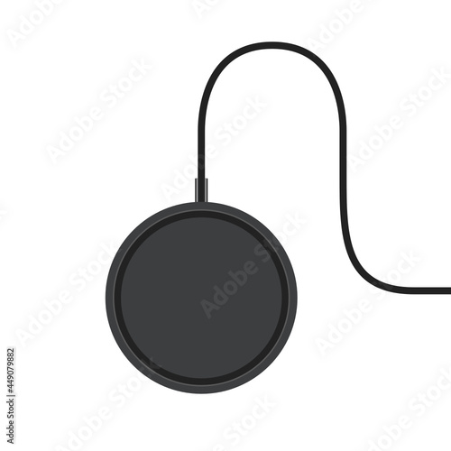 Smart Phone Wireless Charging, Wireless Phone Charger, Phone Charger, Battery Charger, Modern Tech, Smart Phone, Technology Charging Vector Illustration Background