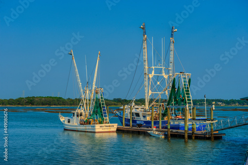 Hilton Head Island, South Carolina, USA, Shrimp Boats