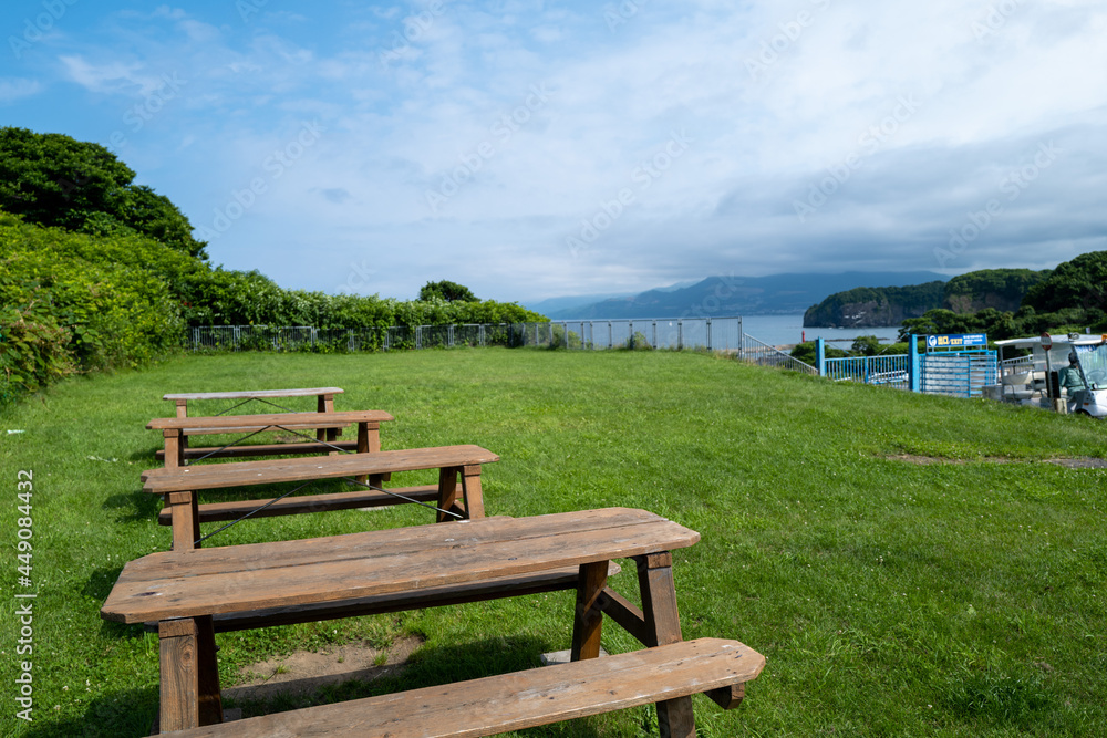 北海道小樽市の水族館付近の風景 Scenery near the aquarium in Otaru, Hokkaido, Japan. 北海道小樽市の水族館付近の風景 Scenery near the aquarium in Otaru, Hokkaido, Japan.