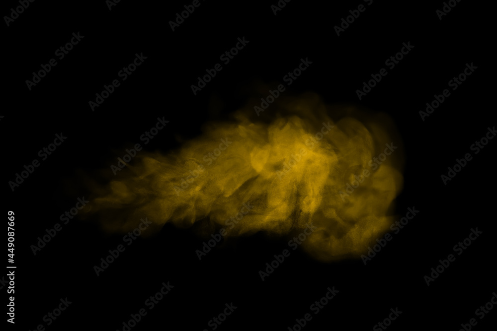 gold smoke steam isolated black background gold smoke steam isolated black background