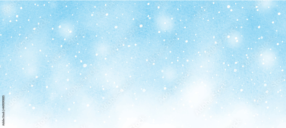 Vecteur Stock 水彩で描いた抽象的幻想的な背景水色 Adobe Stock Vecteur Stock 水彩で描いた抽象的幻想的な背景水色 Adobe Stock