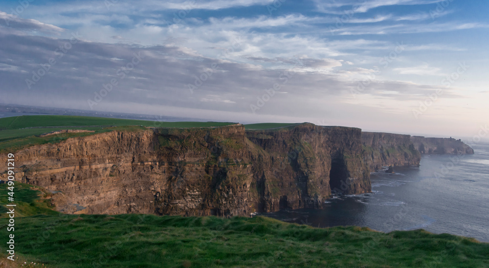 Sunset at the Cliffs of Moher Sunset at the Cliffs of Moher