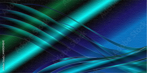 Blue and green abstract background