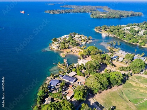 view of the sea from the sky