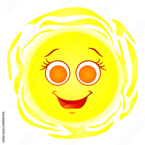SOL ANIMADO VECTOR