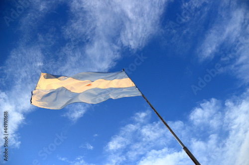 Bandera cuesta del portezuelo Catamarca.