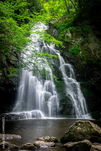 Spruce Flats Falls in the Smoky Mountains © Haniah