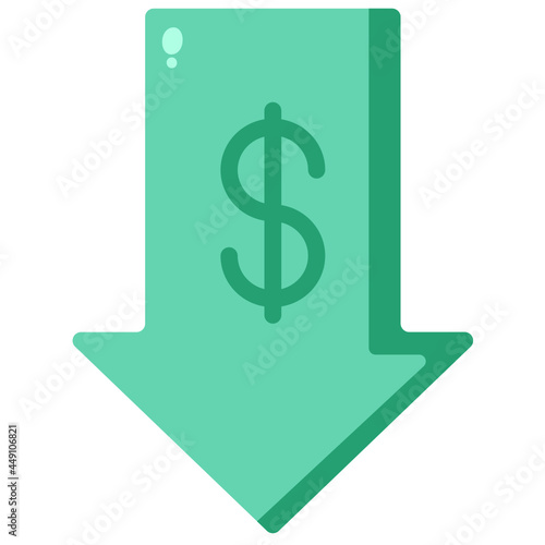 low price flat icon