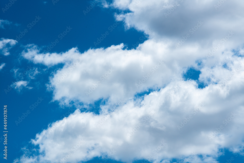 Obraz premium sky blue cloud