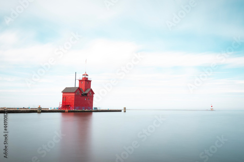 Big Red Lighthouse in Holland, MI