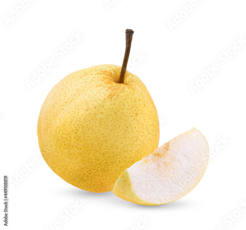 pear fruit isolated