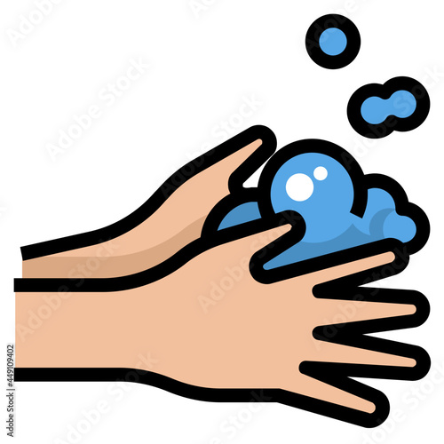 hand line icon