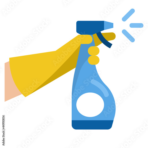 cleaning flat icon