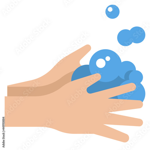 hand flat icon
