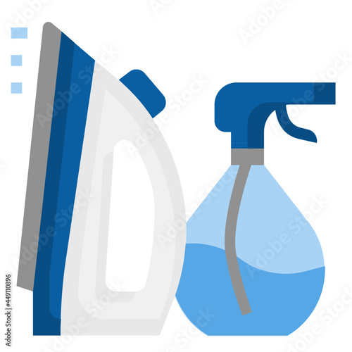 iron flat icon