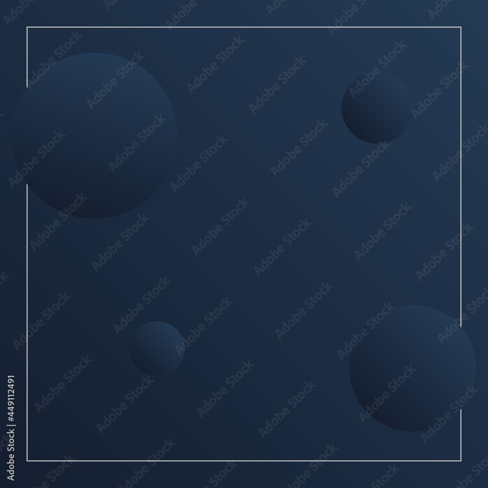 Abstract gradient dark blue background with bubble. elegant background vector Abstract gradient dark blue background with bubble. elegant background vector