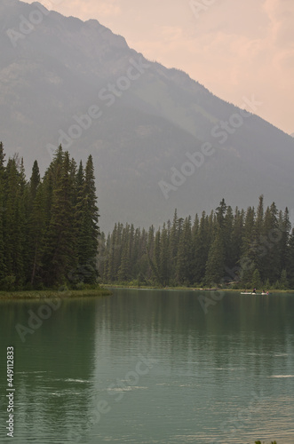 Bow River on a Smoky Evening © RiMa Photography