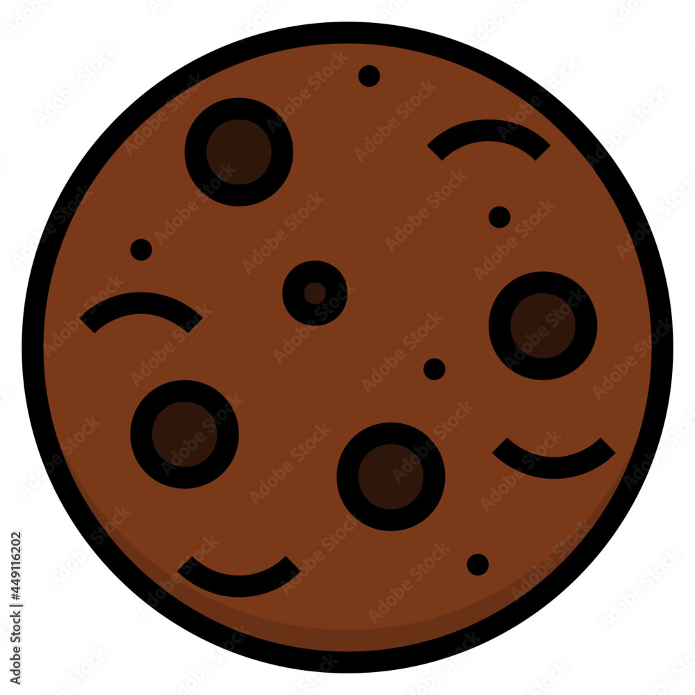 cookies line icon cookies line icon