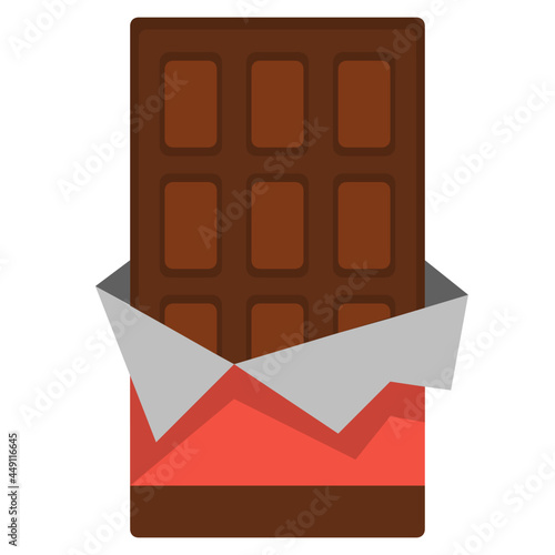 chocolate flat icon