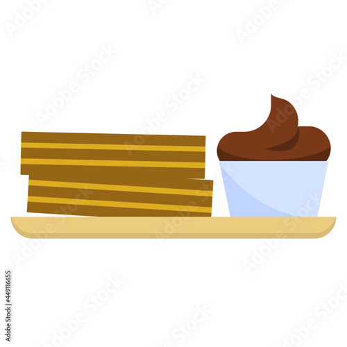 churros flat icon