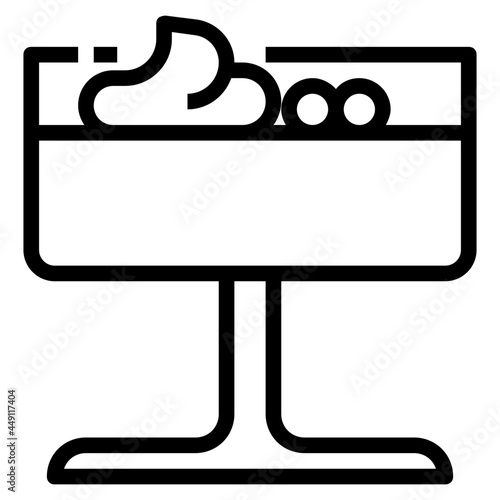 panna cotta icon