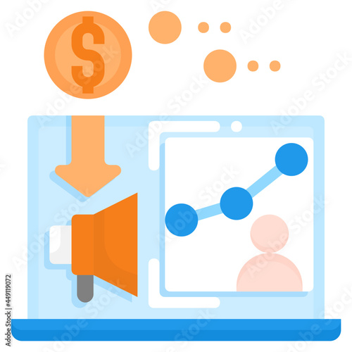 promote flat icon