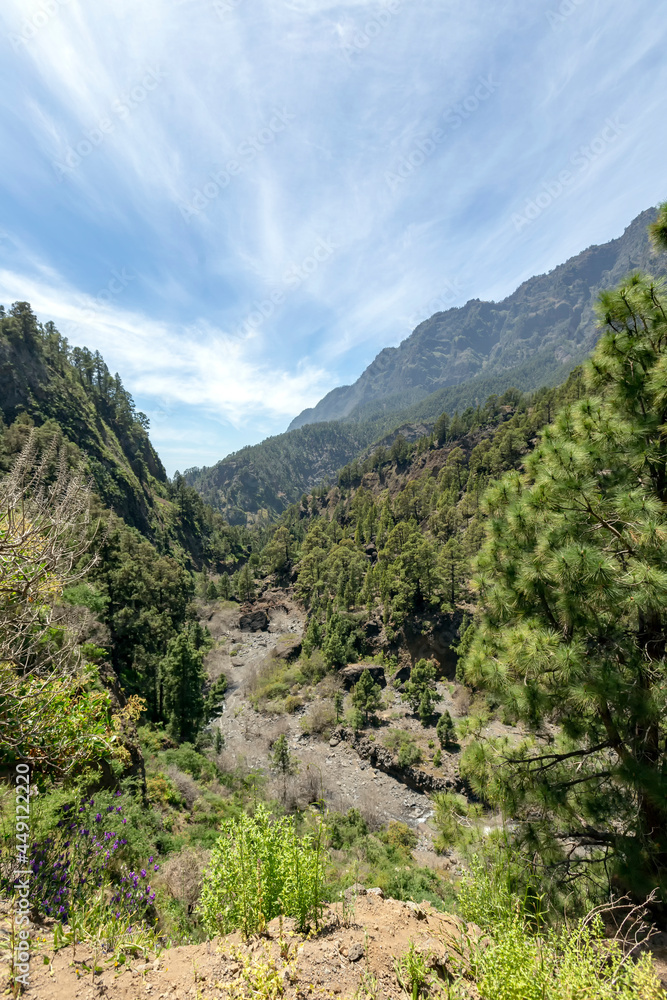 Hiking routes in the national park Hiking routes in the national park