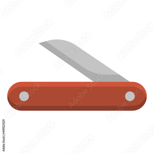 knife flat icon