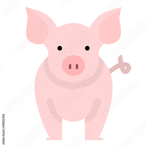 pig flat icon