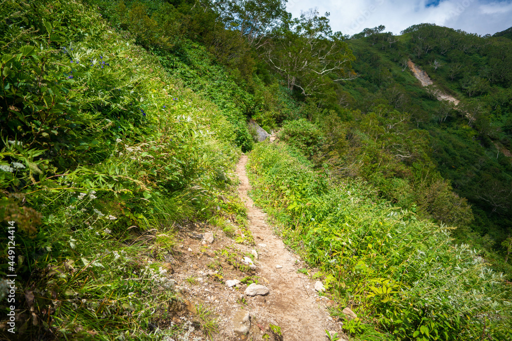 新潟県糸魚川市、妙高市にある火打山、妙高山の登山をしている風景 Scenery of climbing Mount Hiuchi and Mount Myoko in Itoigawa and Myoko City, Niigata Prefecture. 新潟県糸魚川市、妙高市にある火打山、妙高山の登山をしている風景 Scenery of climbing Mount Hiuchi and Mount Myoko in Itoigawa and Myoko City, Niigata Prefecture.