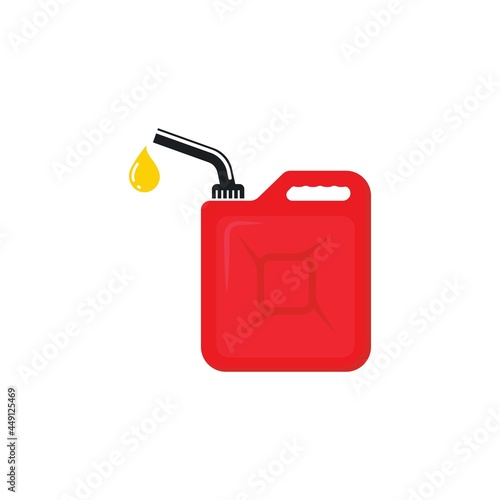 oil jerrycan icon vector illustration design template