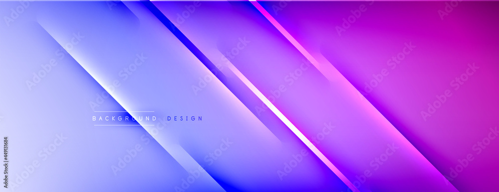 Abstract background - lines composition created with lights and shadows. Technology or business digital template. Trendy simple fluid color gradient abstract background with dynamic Abstract background - lines composition created with lights and shadows. Technology or business digital template. Trendy simple fluid color gradient abstract background with dynamic