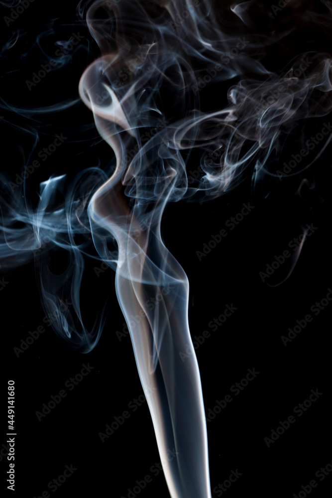 Obraz premium white smoke movement.