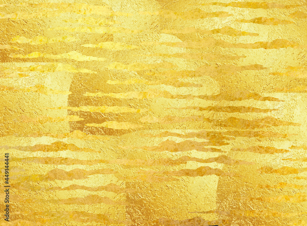 背景 テクスチャ 模様 柄 金 金箔 年賀状 正月 ゴールド 壁紙 パターン 和風 伝統 金屏風 Stock Photo Adobe Stock
