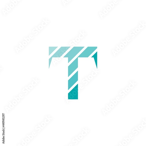 Letter Alphabet font T