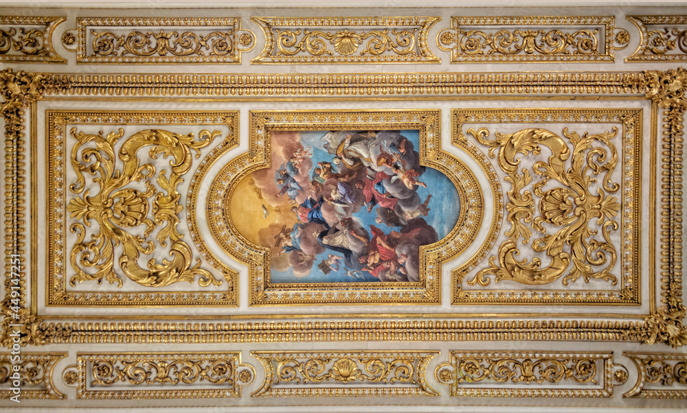 Interior detail of San Marco church Florence