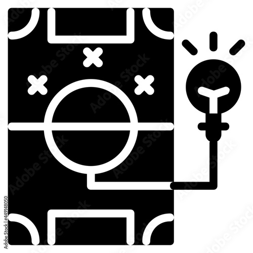 football glyph icon