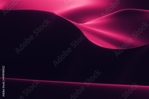 surreal wavy lines, dark pi...
