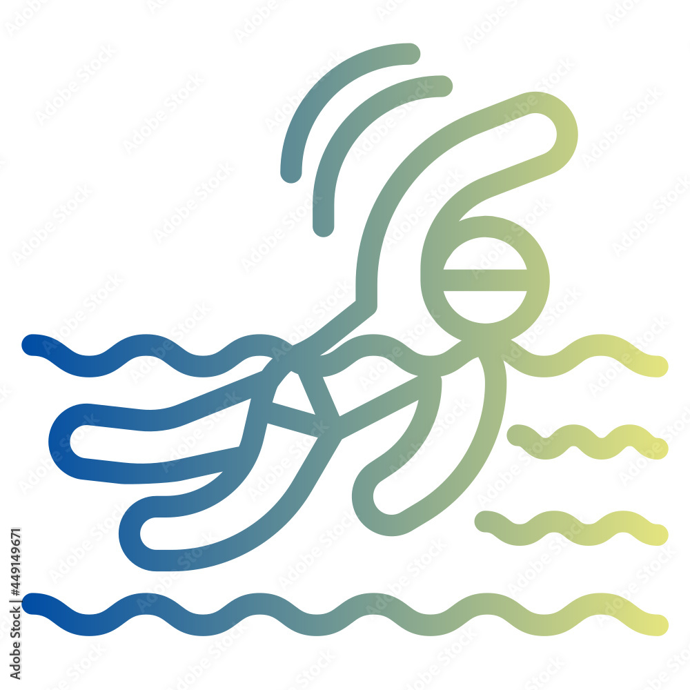 Fototapeta premium swimming