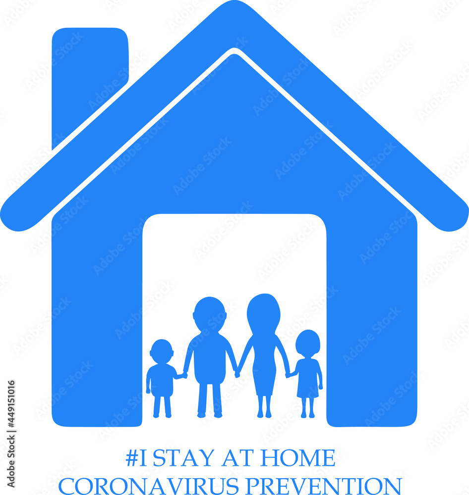Quarantine or Lockdown to avoid pandemic or other outside threats concept. Editable Clip Art. Quarantine or Lockdown to avoid pandemic or other outside threats concept. Editable Clip Art.
