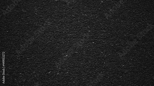 Surface grunge rough of asphalt, Seamless tarmac dark grey grainy road, Driveway texture background, Top view
