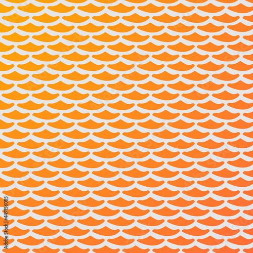 Seamless pattern with fish scales.