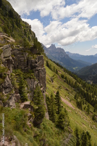 Hiking and trekking in the stunning scenery around the Italian Dolomite Mountains and in South Tyrol in Northern Italy