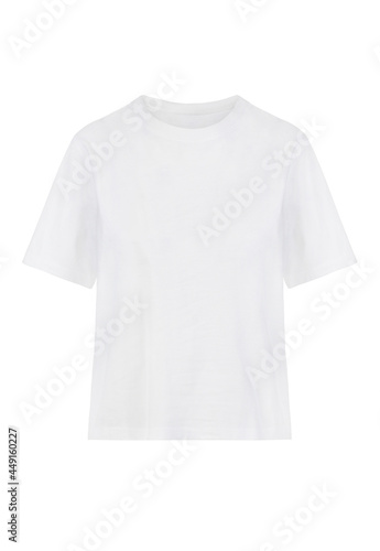 White Blank T-shirt Template © Lidiya