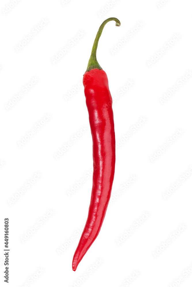 Ripe red chili peppers Ripe red chili peppers
