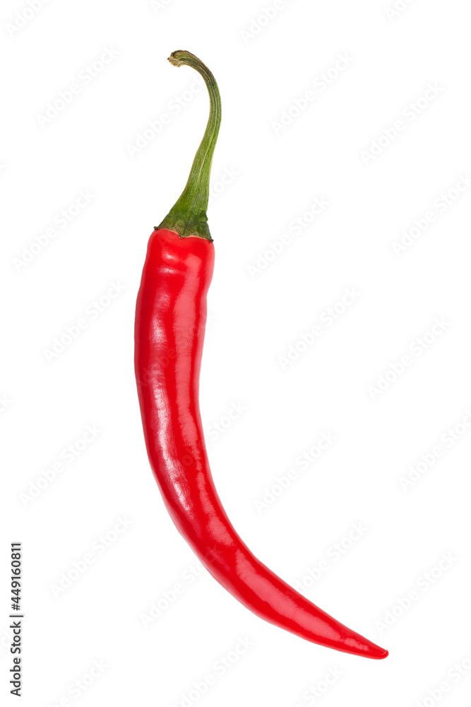 Pod of ripe red chili peppers Pod of ripe red chili peppers