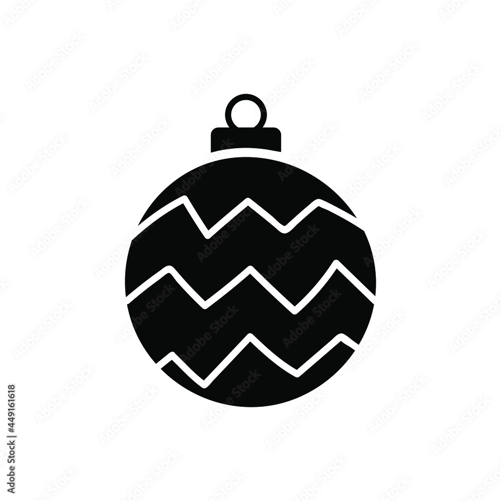 Christmas tree ball icon vector set. Christmas toy illustration sign collection. New year symbol or logo. Christmas tree ball icon vector set. Christmas toy illustration sign collection. New year symbol or logo.