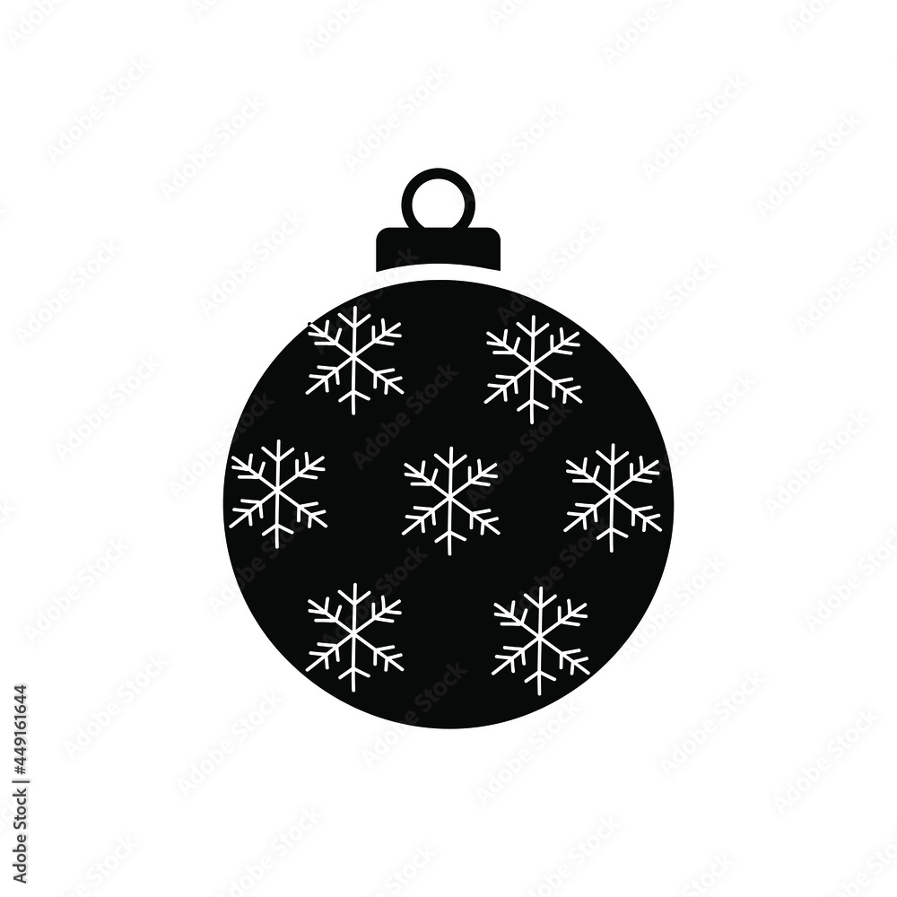 Christmas tree ball icon vector set. Christmas toy illustration sign collection. New year symbol or logo. Christmas tree ball icon vector set. Christmas toy illustration sign collection. New year symbol or logo.