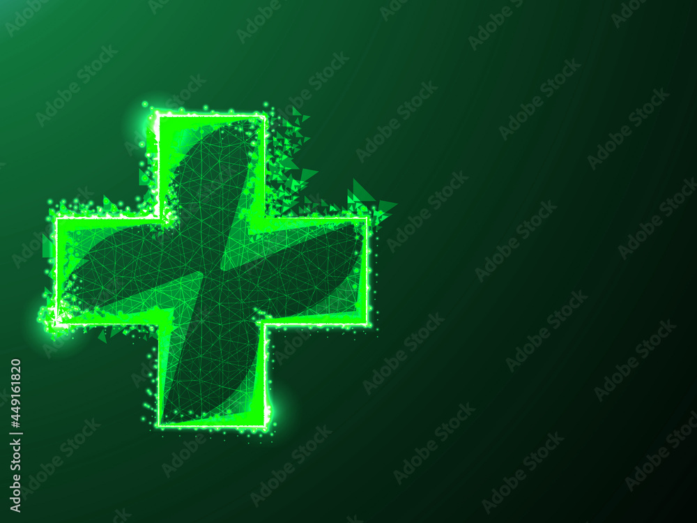 2D illustration medical structure background 2D illustration medical structure background